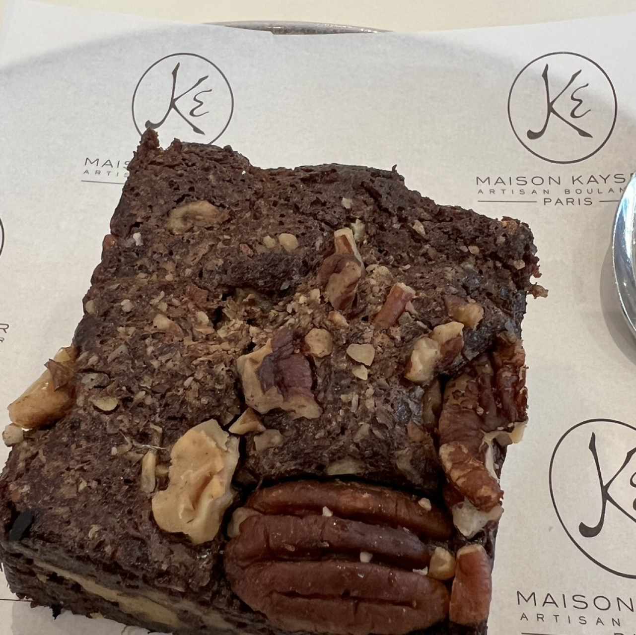 Brownie de pecanas 