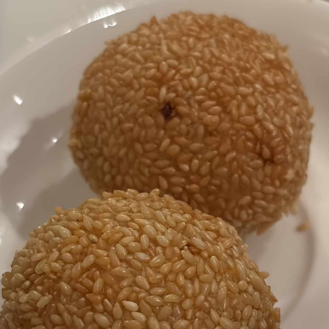 Bolitas de frijoles dulces