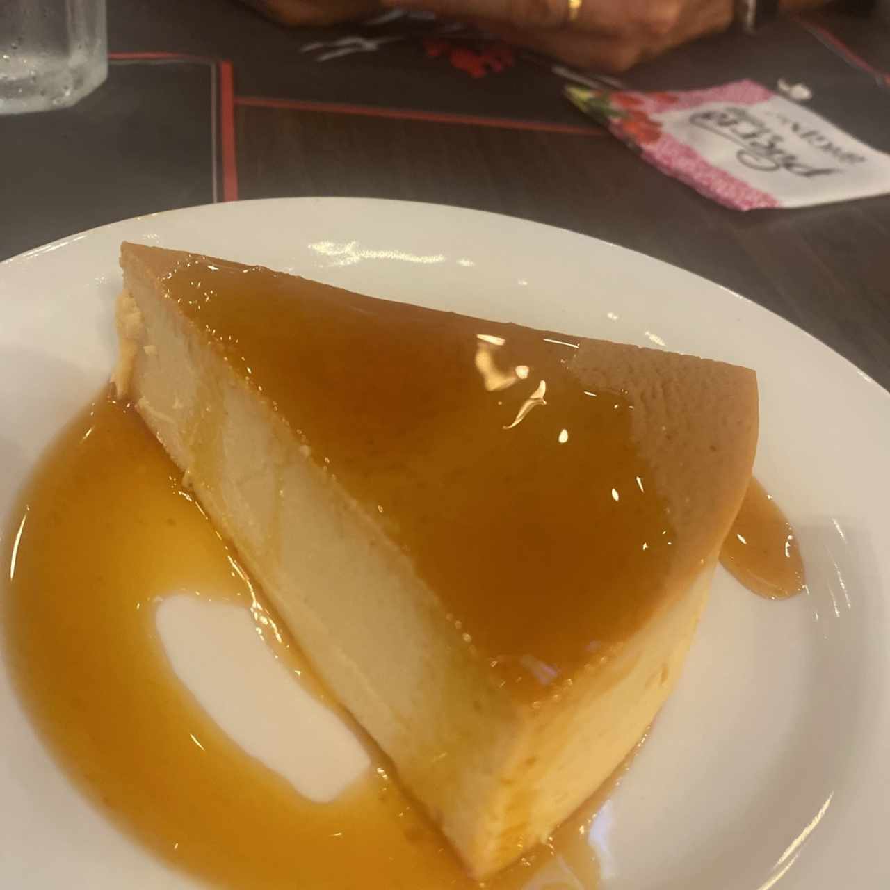 Flan de queso