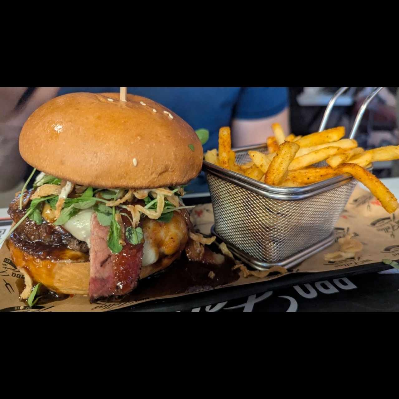 Hamburguesa - brizqueta