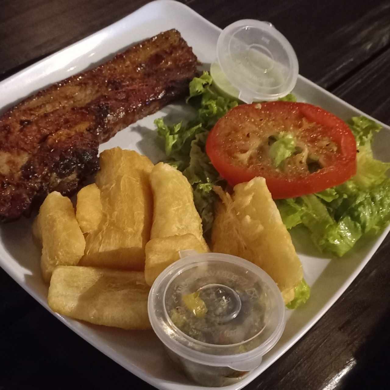 Costilla a la parrilla