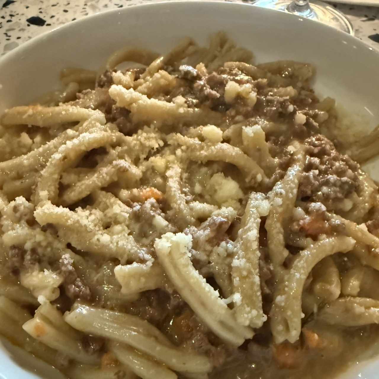 Casarecce al ragú di borgo