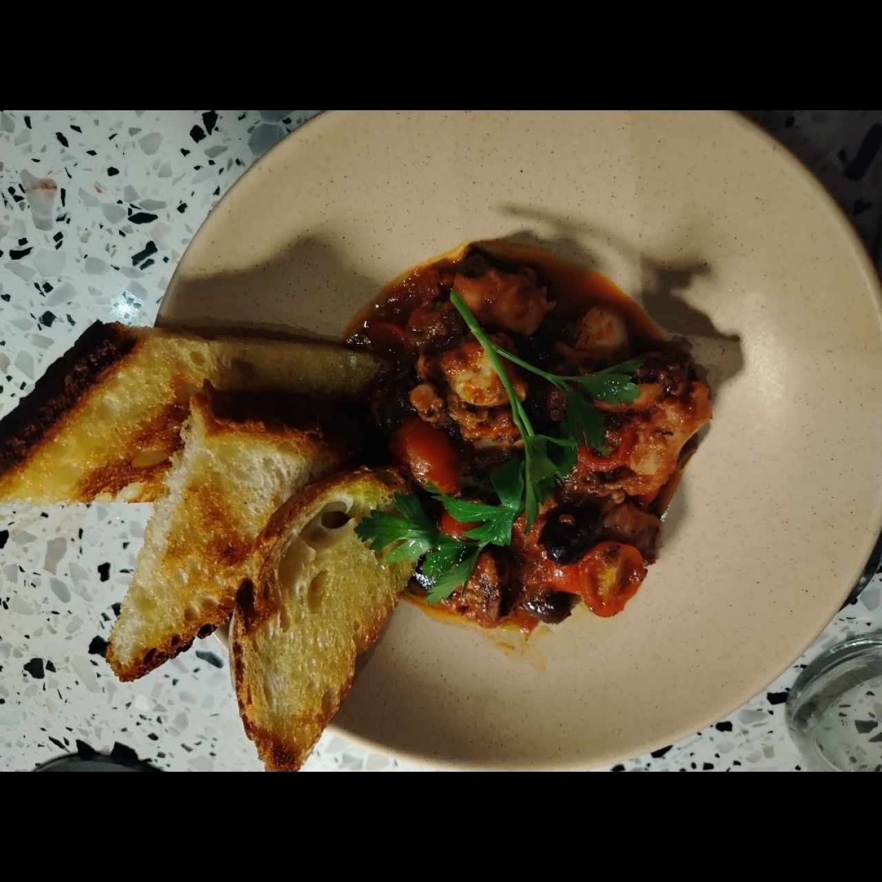 Pulpo alla Luciana