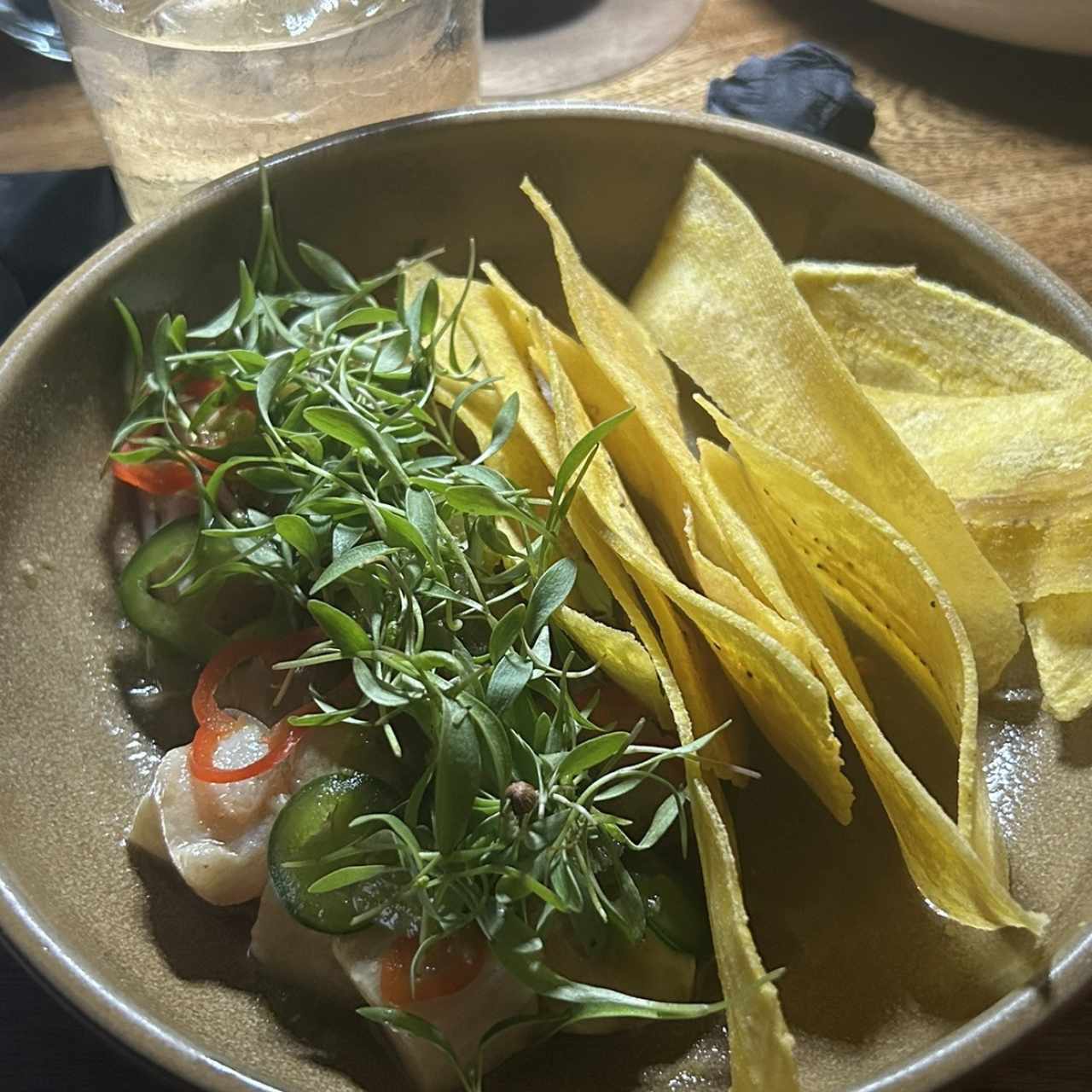 Ceviche de pescado 