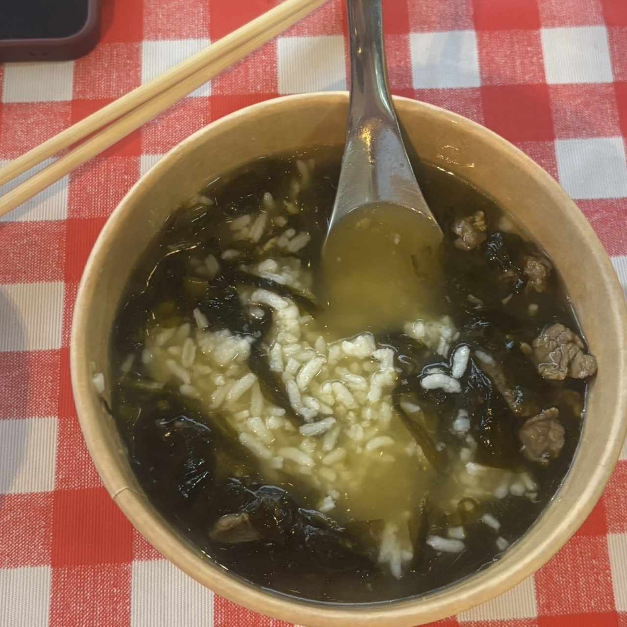 Sopa de Algas