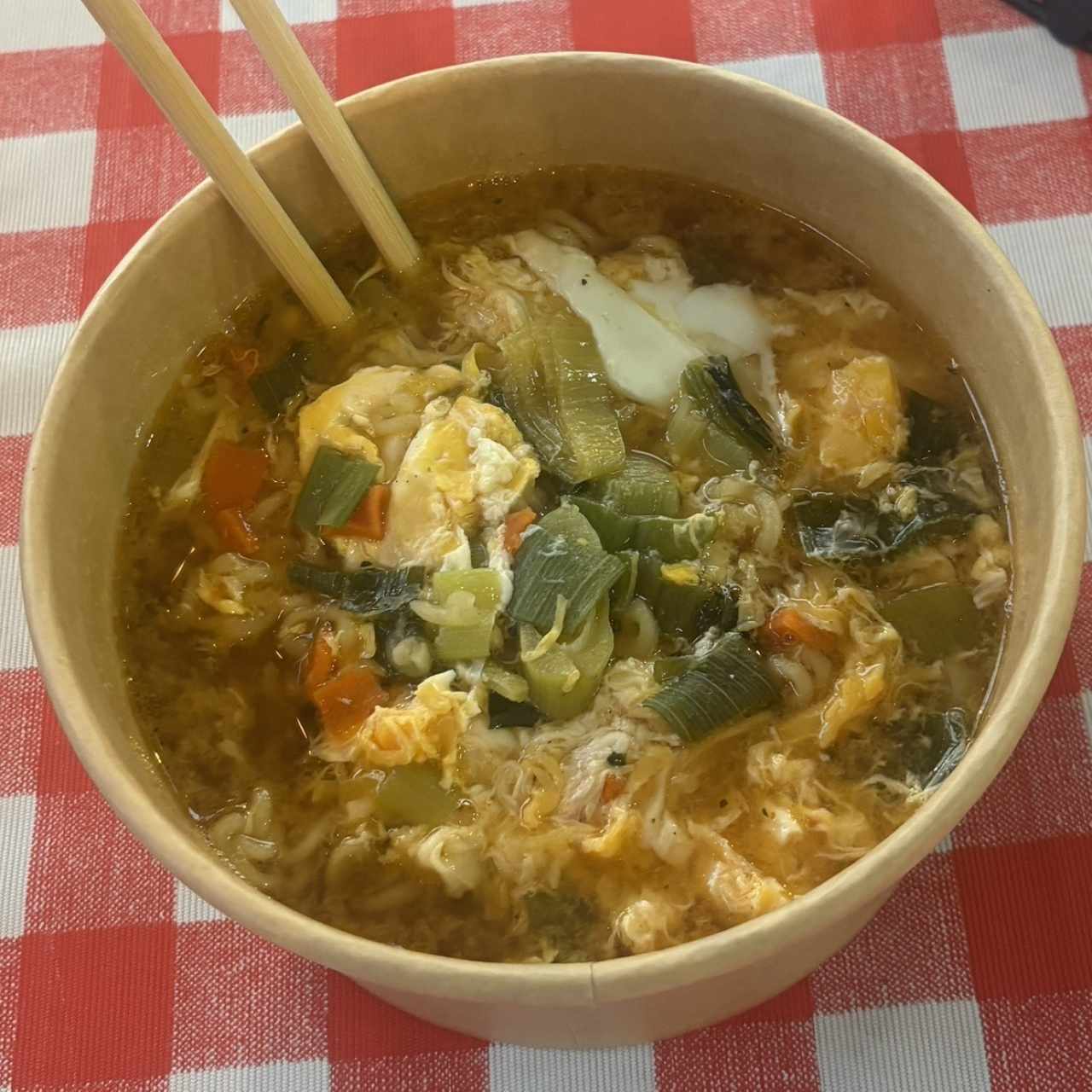 Ramen sin picante