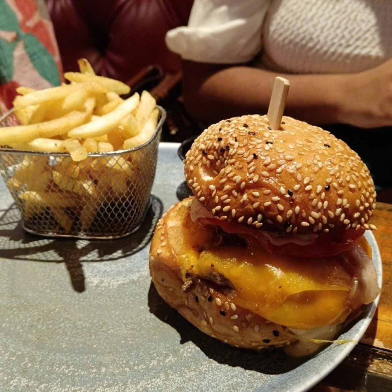 Hamburguesa, a portobelo 