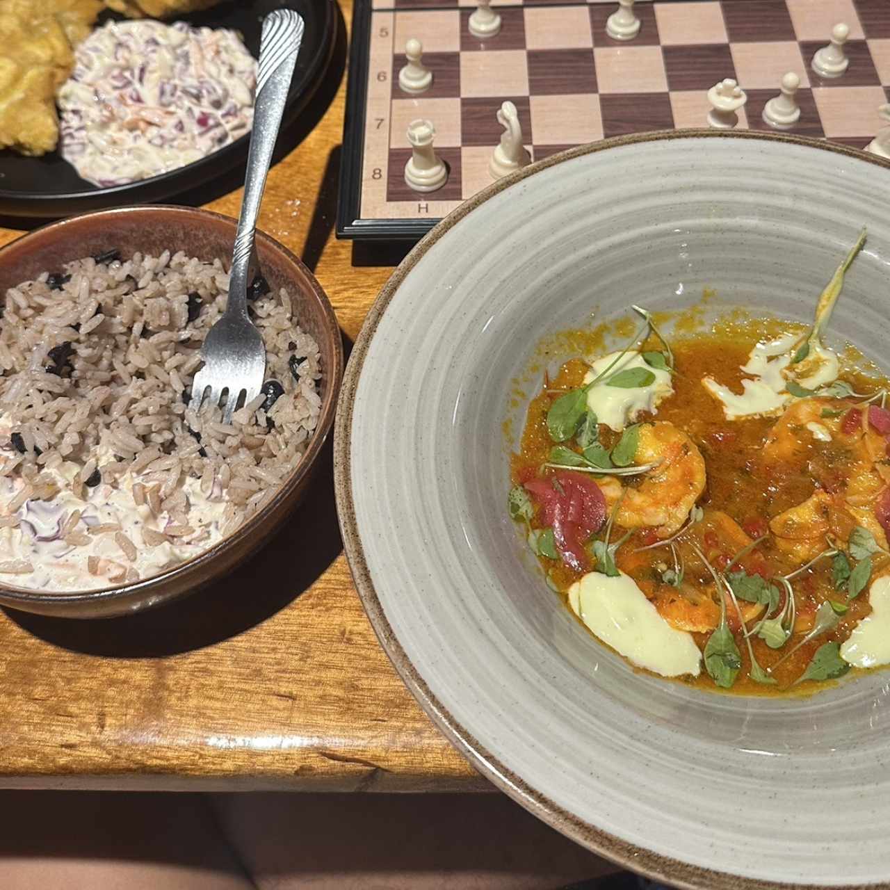 Camarones al ajillo
