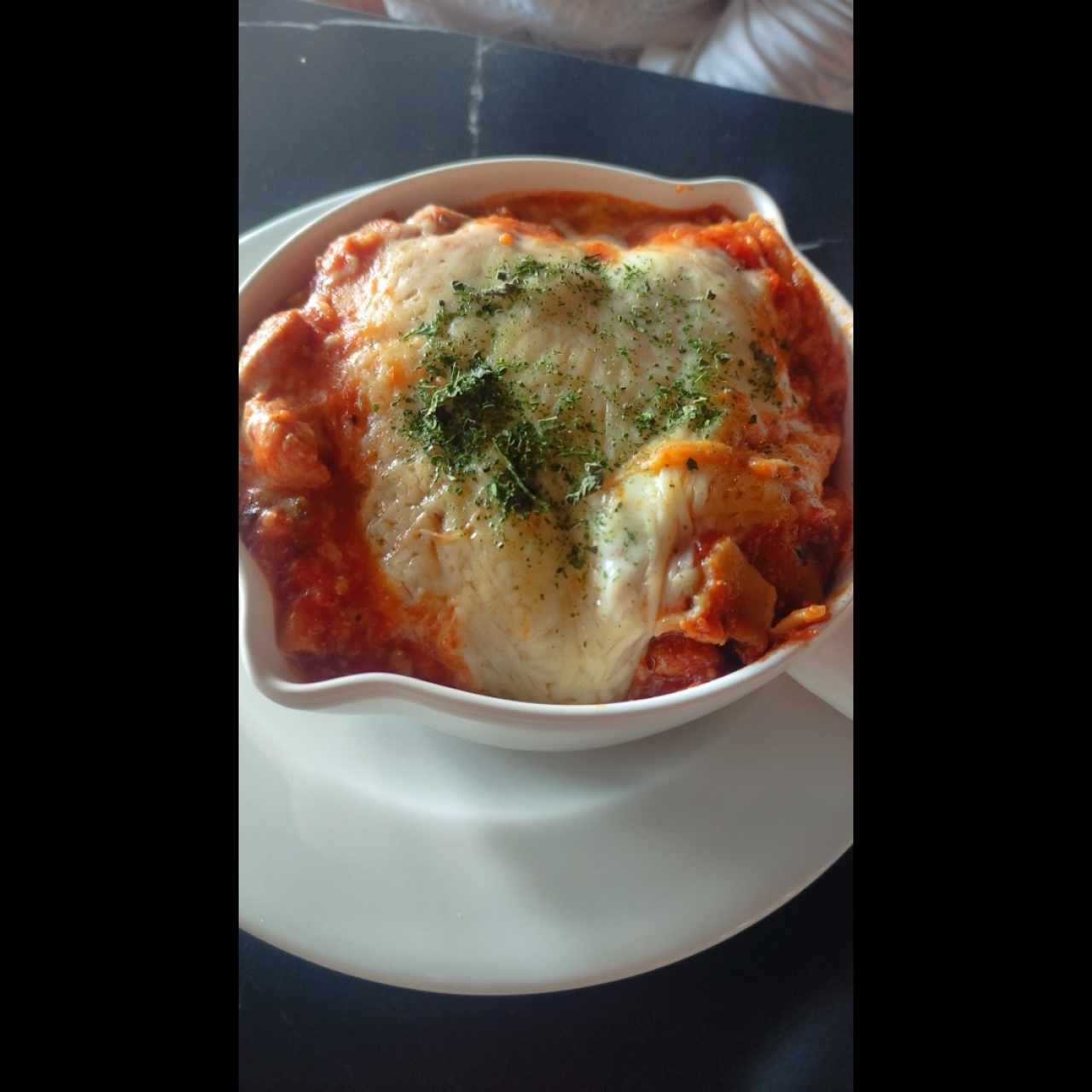Lasagna de pollo 