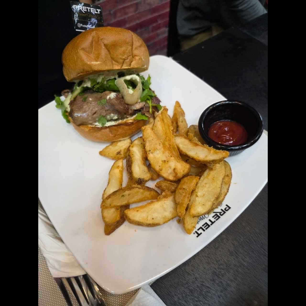 Hamburguesa de Brisket