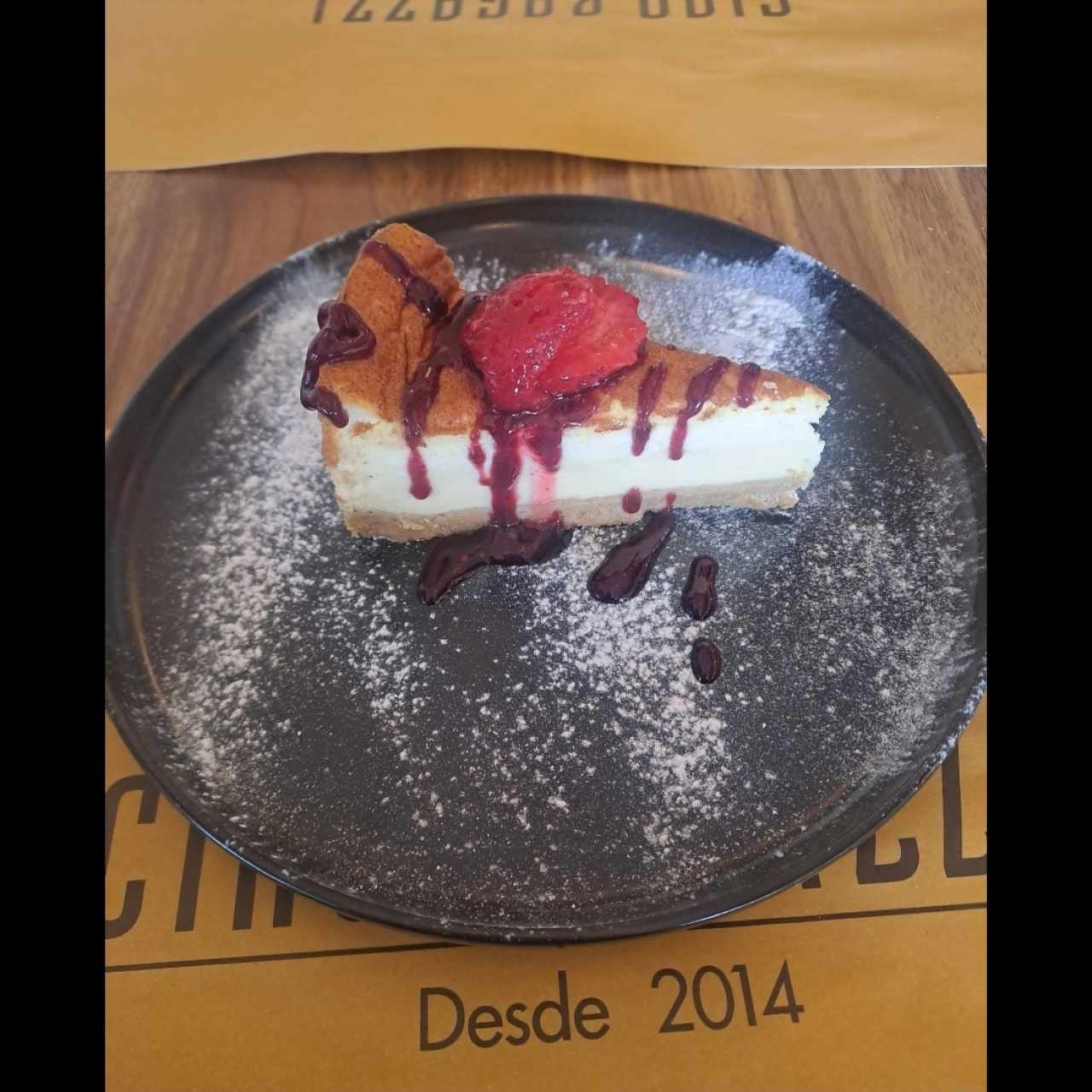 Cheesecake de fresa