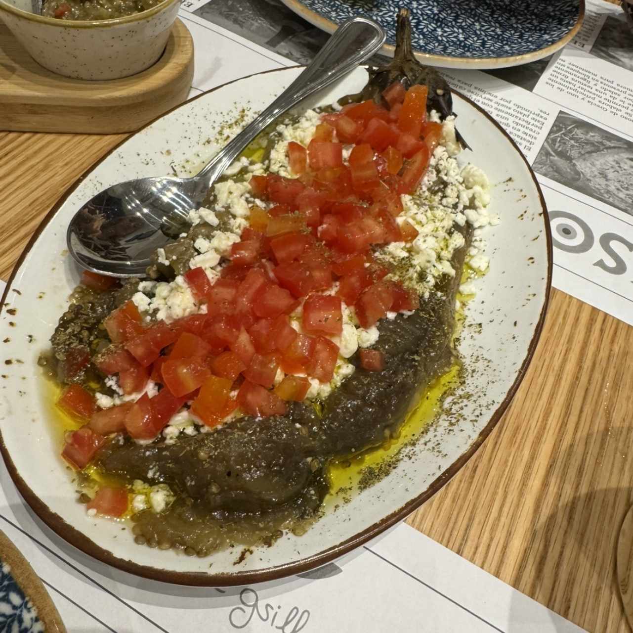 Berenjena asada