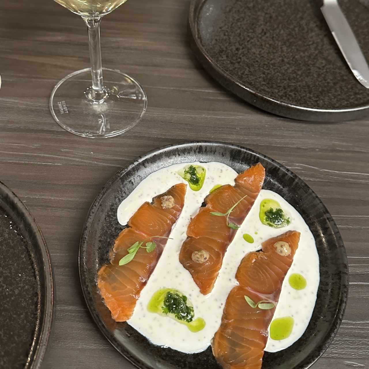 Gravlax de salmon