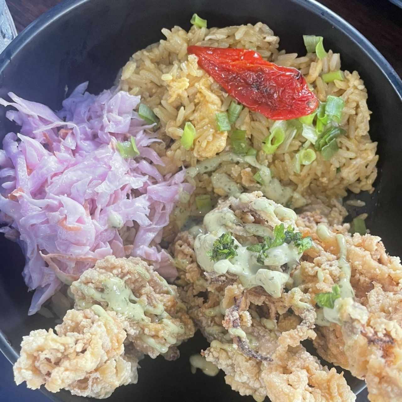 Menu luch de calamares 