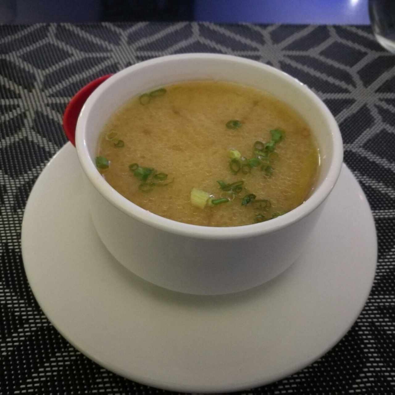 Sopa de cortesía 