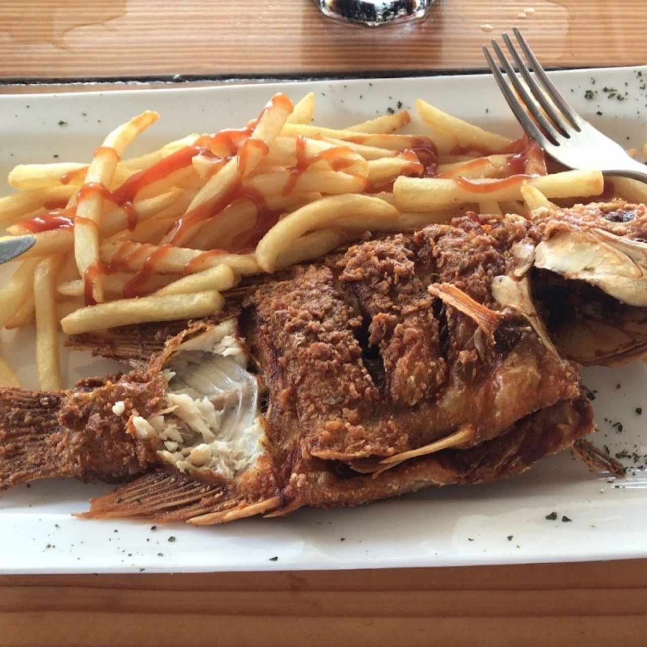 mojarra frita 