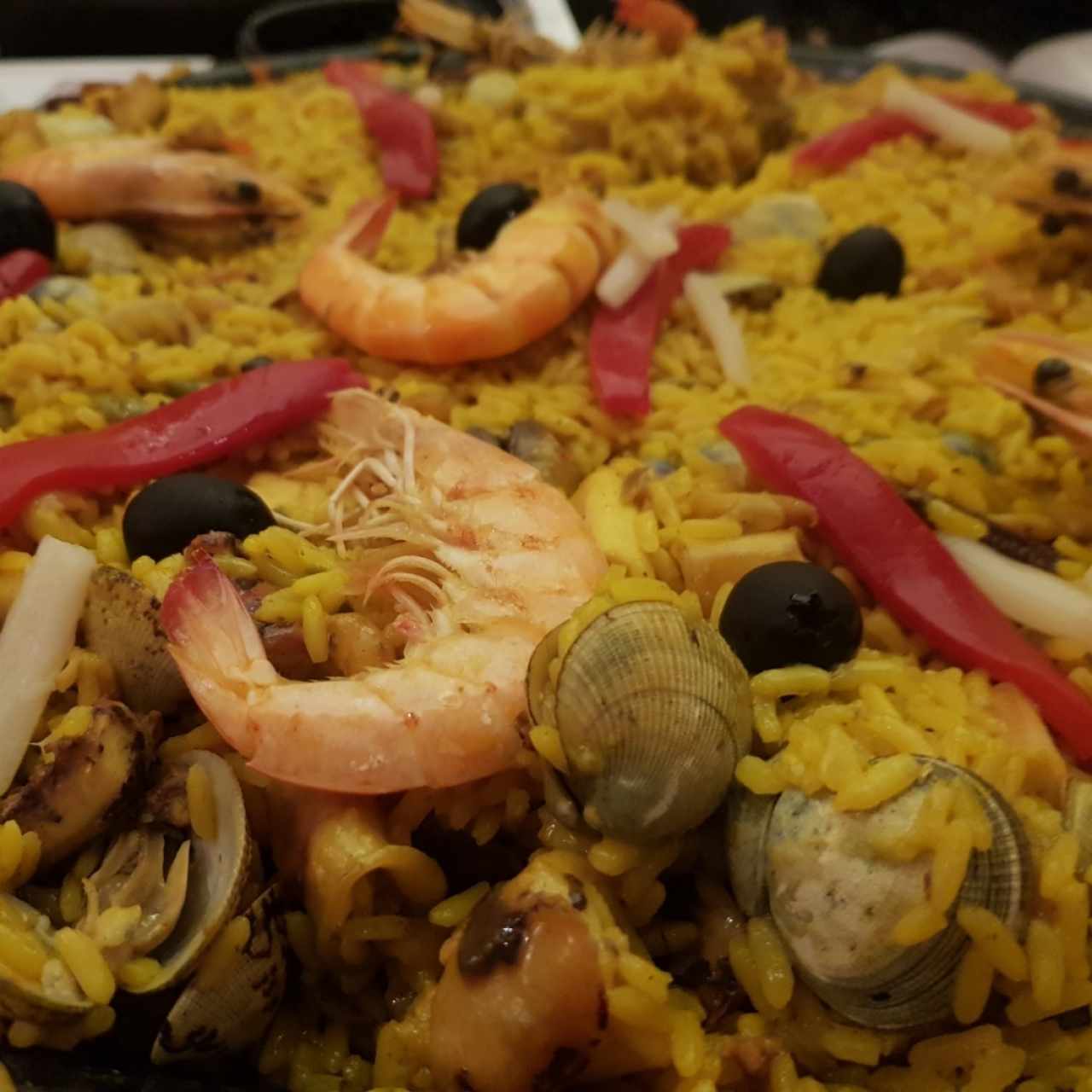 Paella Marinera (Solo Mariscos)