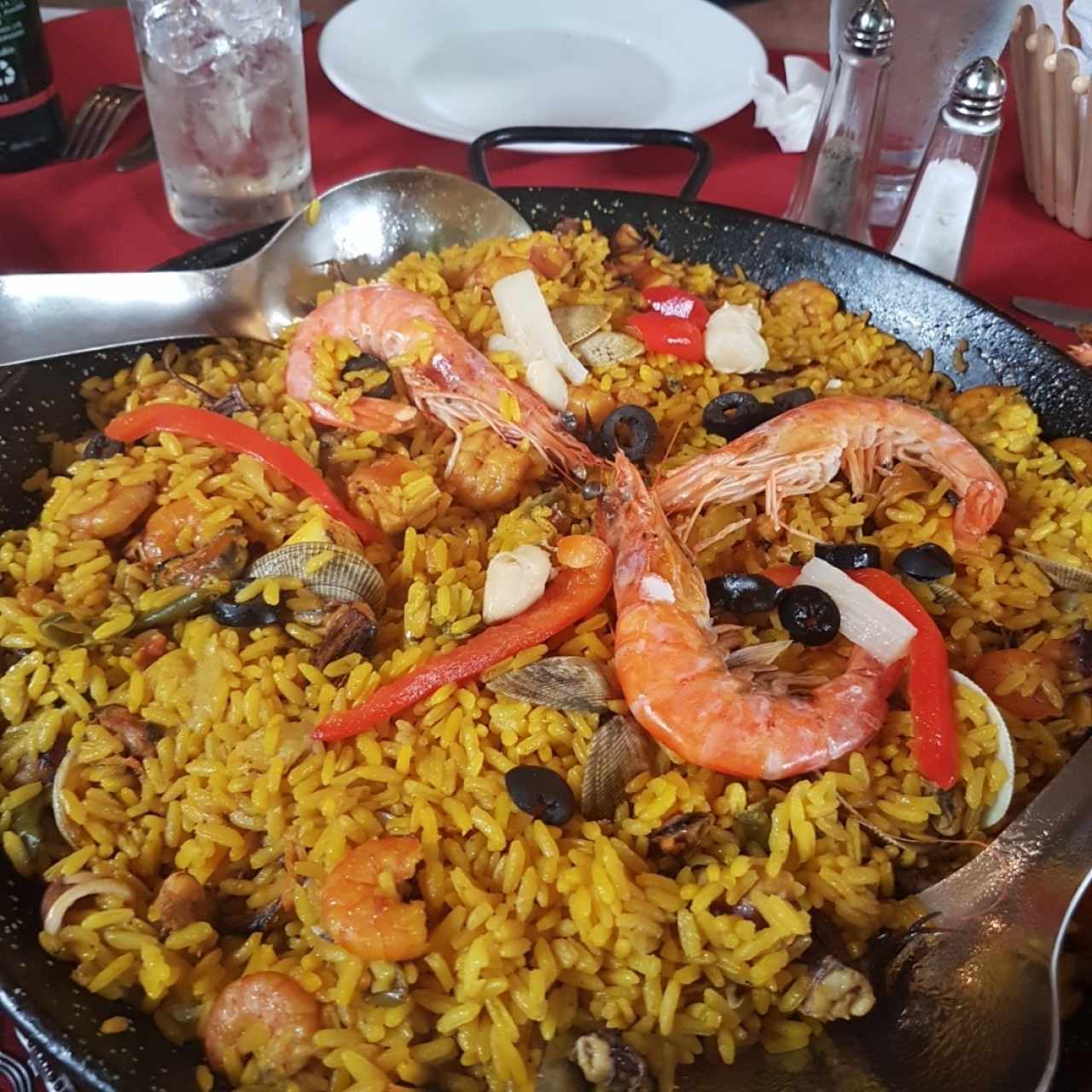 paella de mariscos