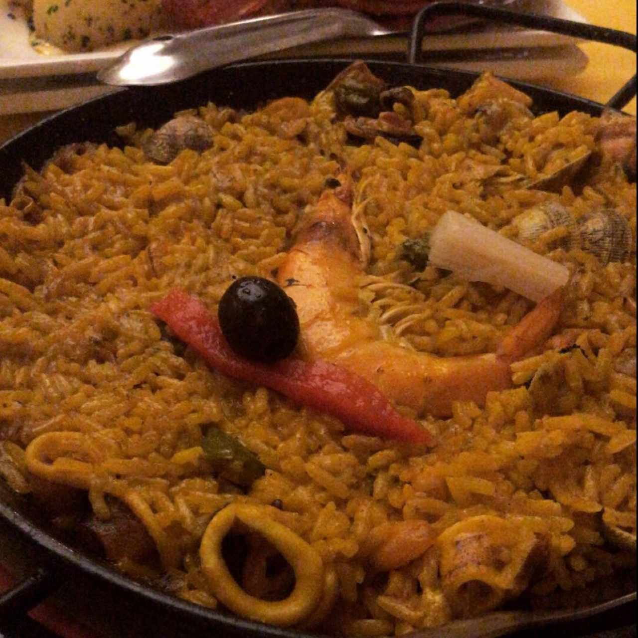 Paella marinera 