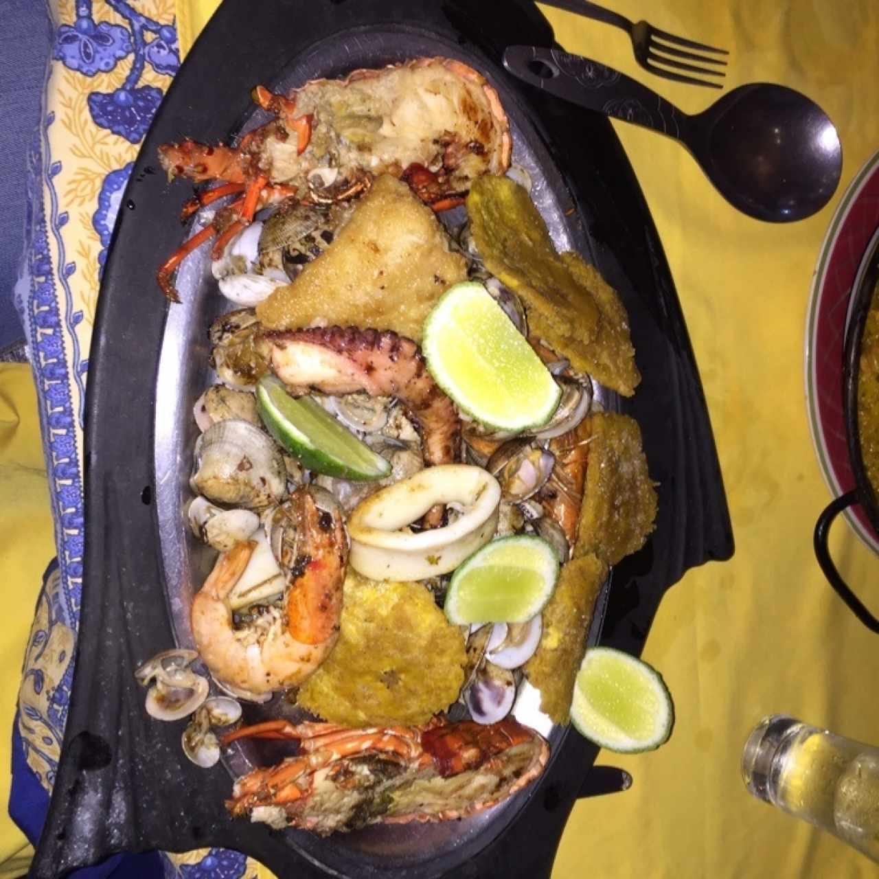 Parrilla de mariscos 