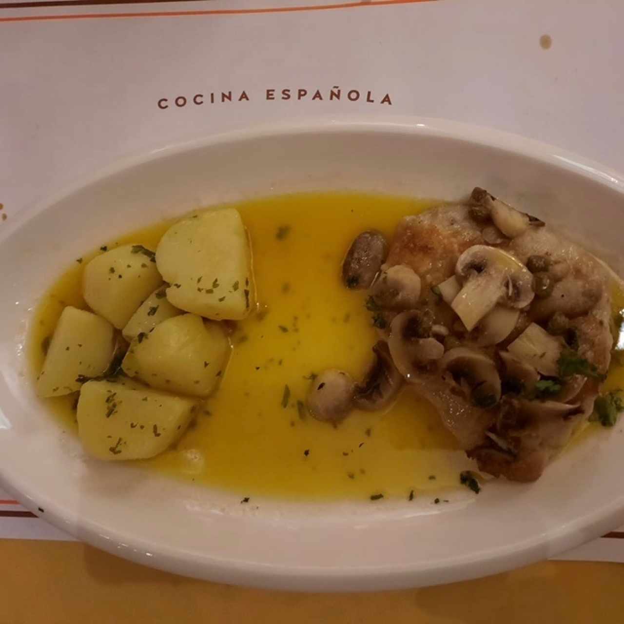 Platos Recomendados - Corvina Molinera