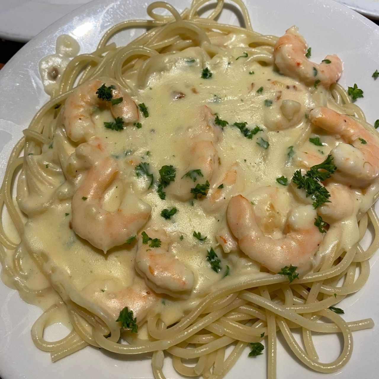 Pastas - Spaguetti con Camarones