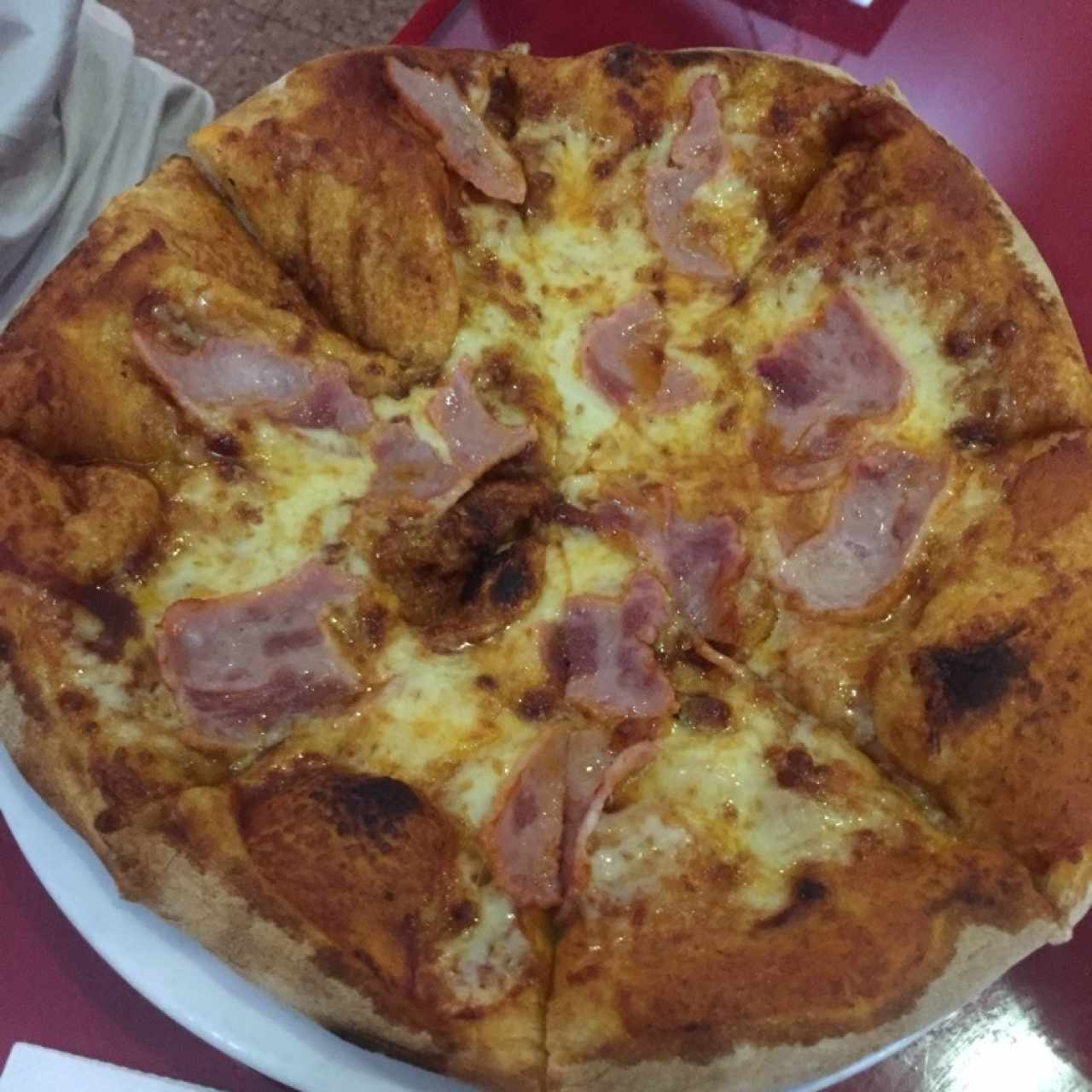 pizza de jamon