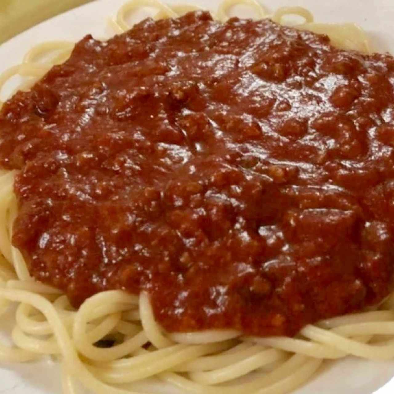 Spaghetti a la Boloñesa