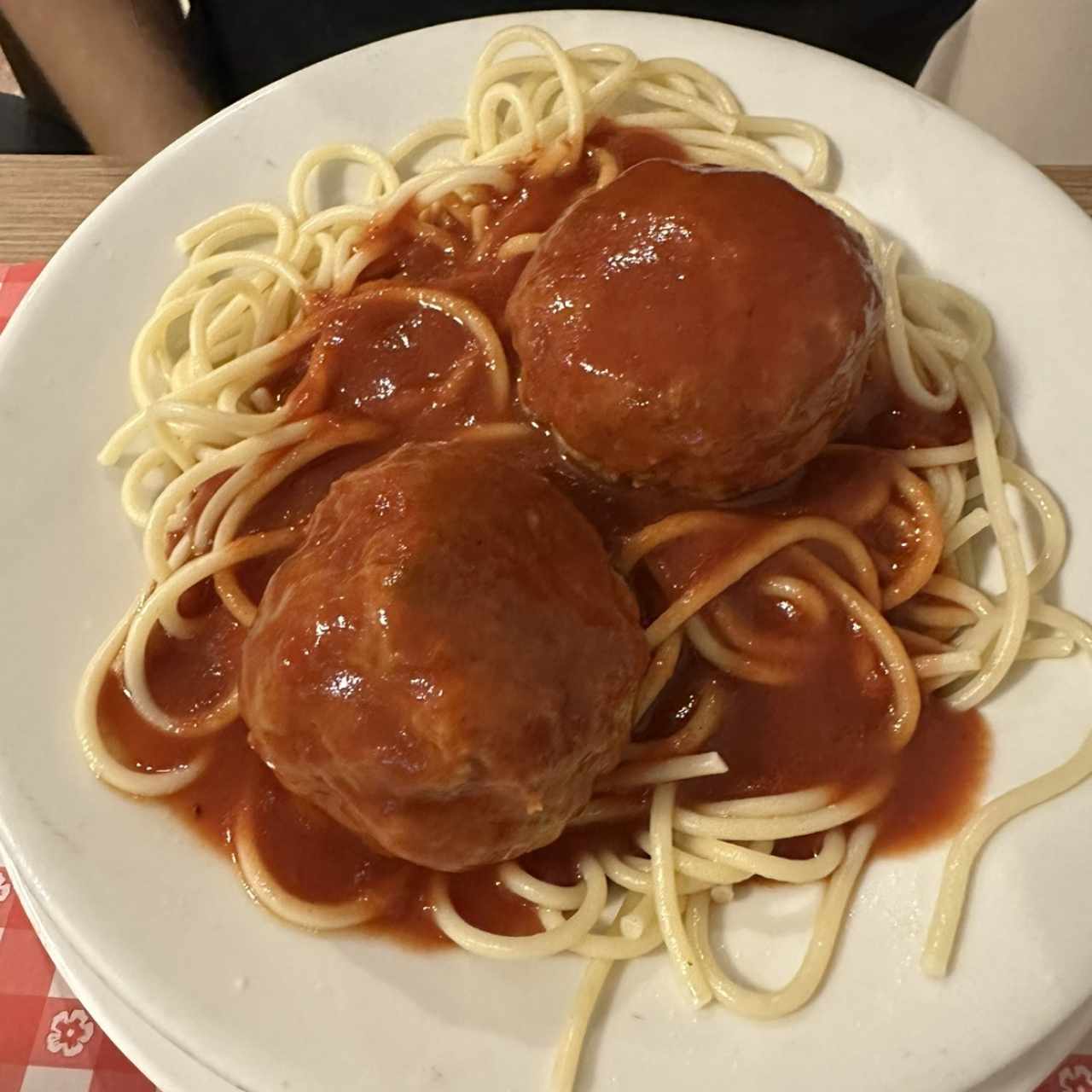 Pastas - Spaguetti con Bolas