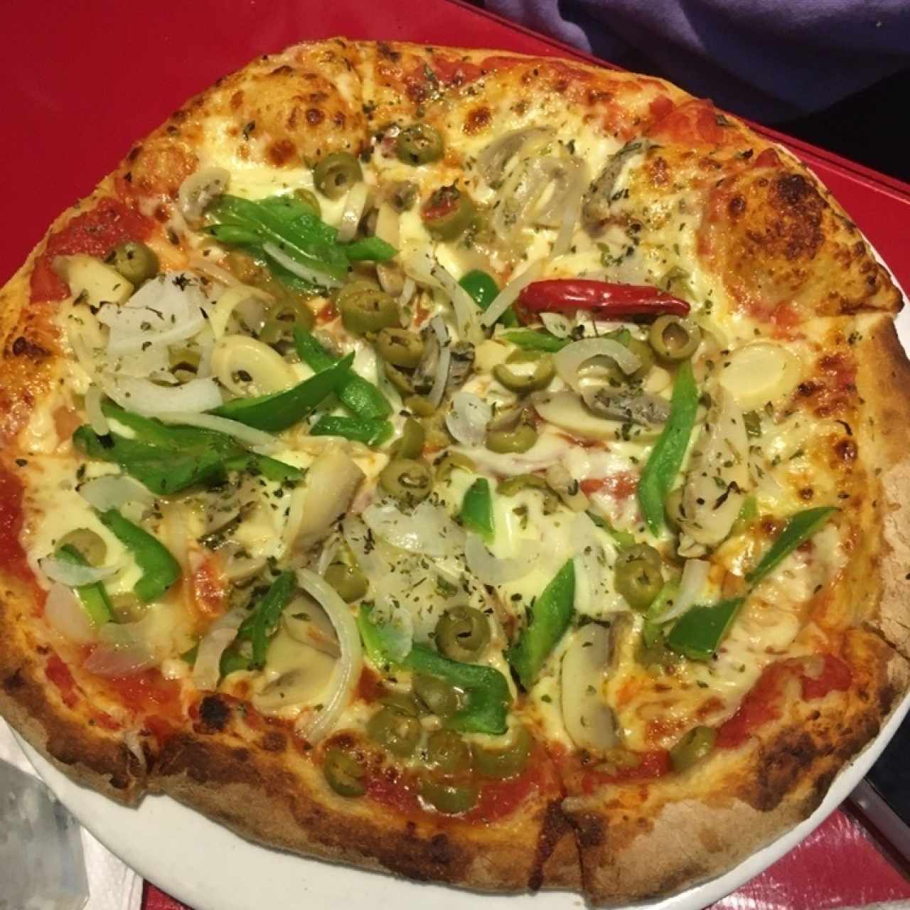 Pizza vegetariana