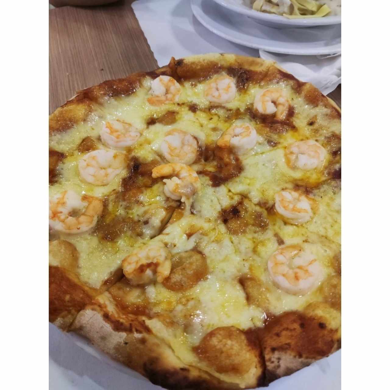 Pizza de Camarones