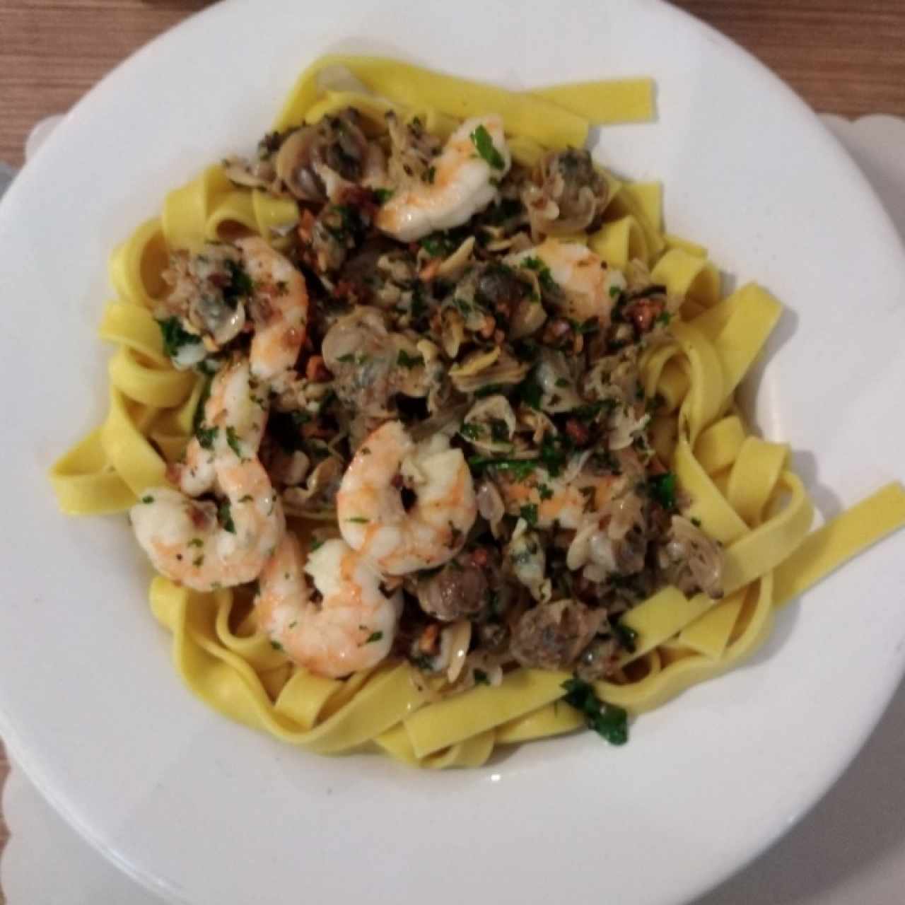 A la Pescatore (Sea food espaguetti)