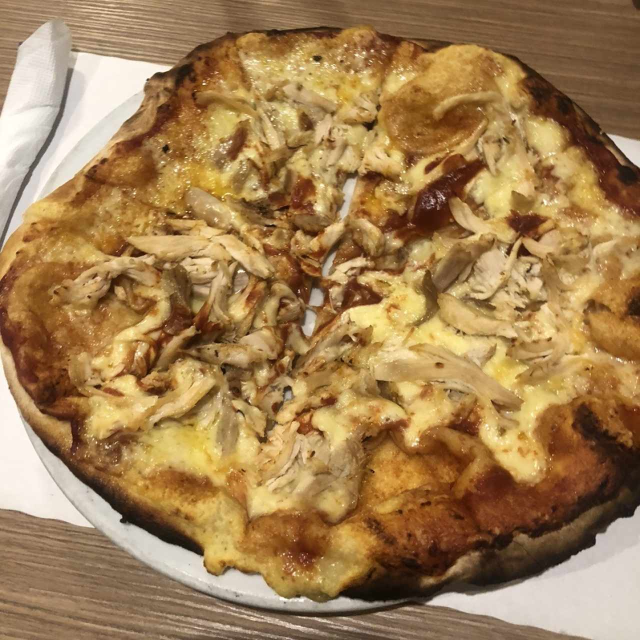 Pizza de pollo