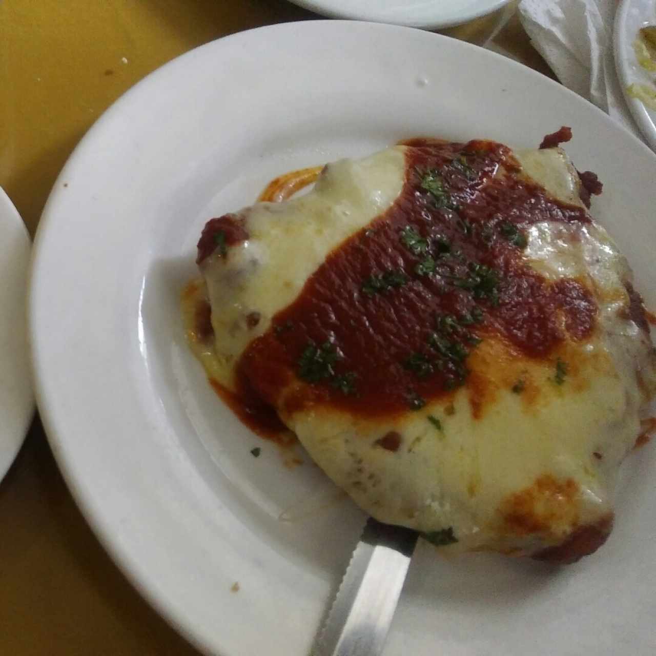 pollo a la parmigiana