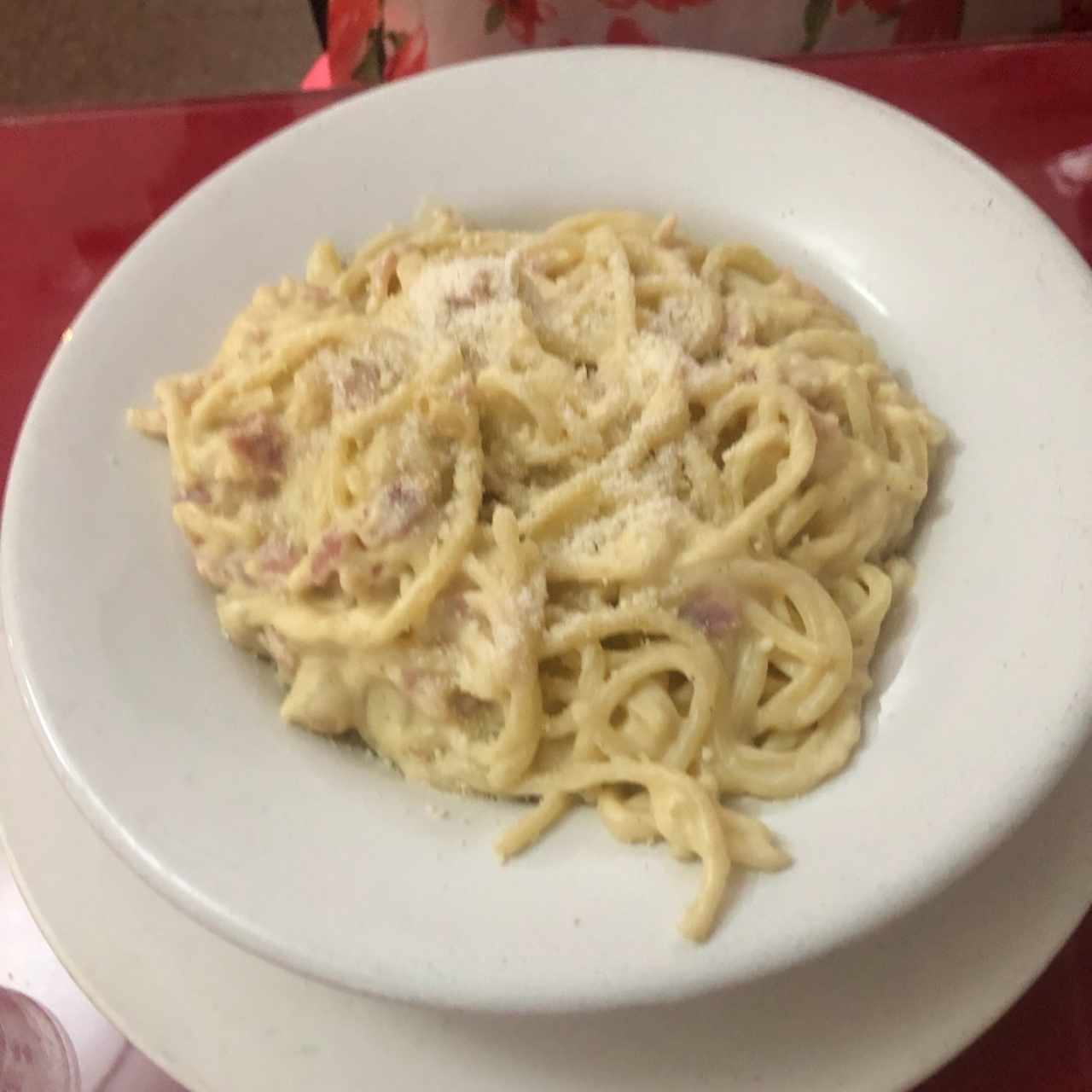 Espaguetti a la carbonara