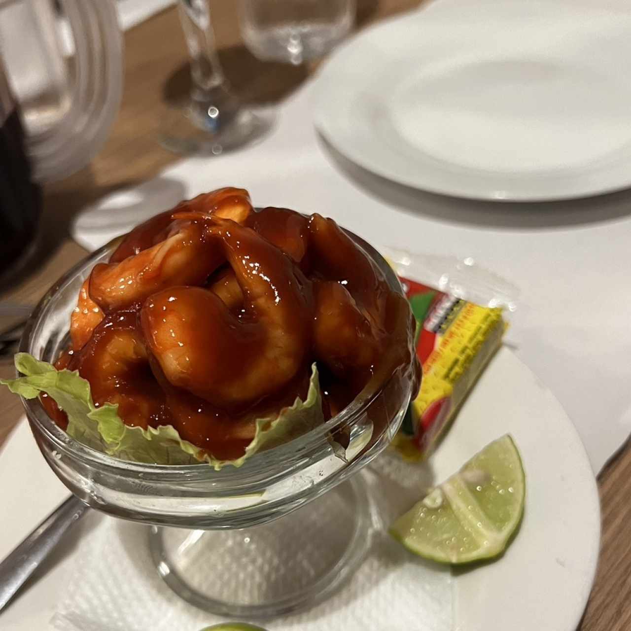 COCTEL DE CAMARONES SHRIMP COCKTAIL