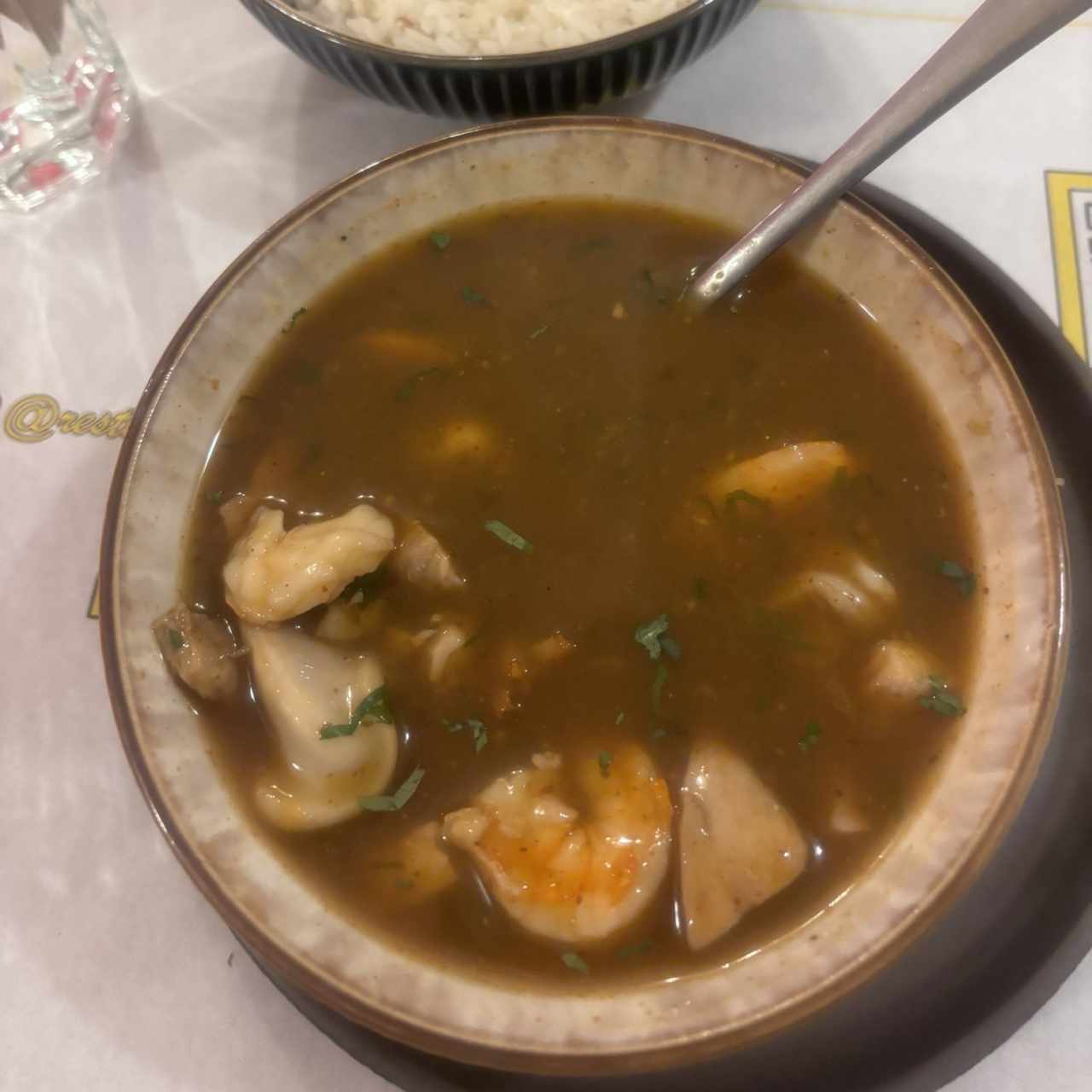 Sopas - Parihuela de mariscos