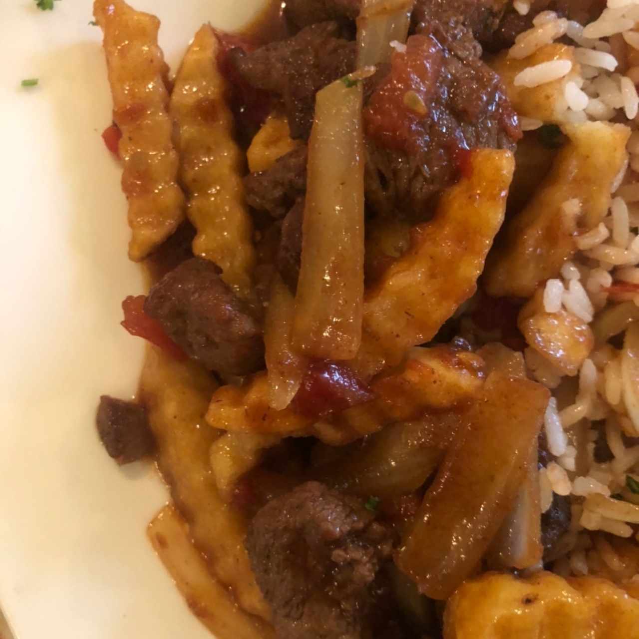 Menú - Lomo Saltado