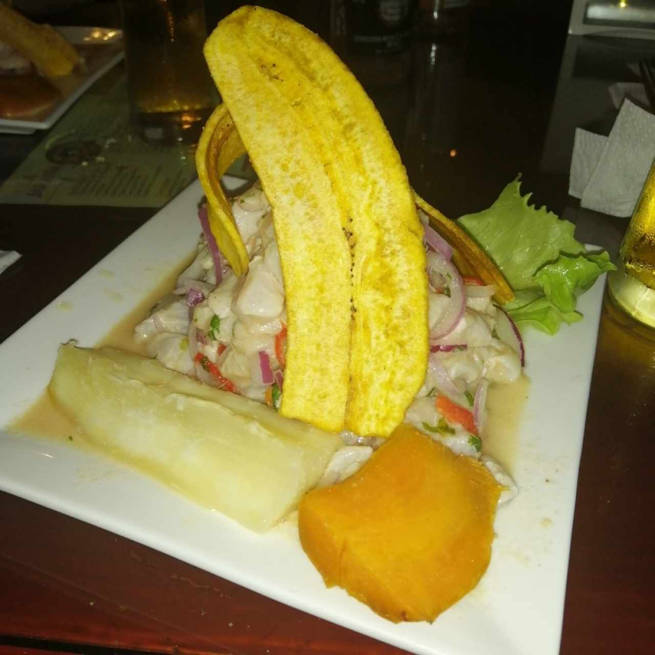 Menú - Ceviche de Corvina