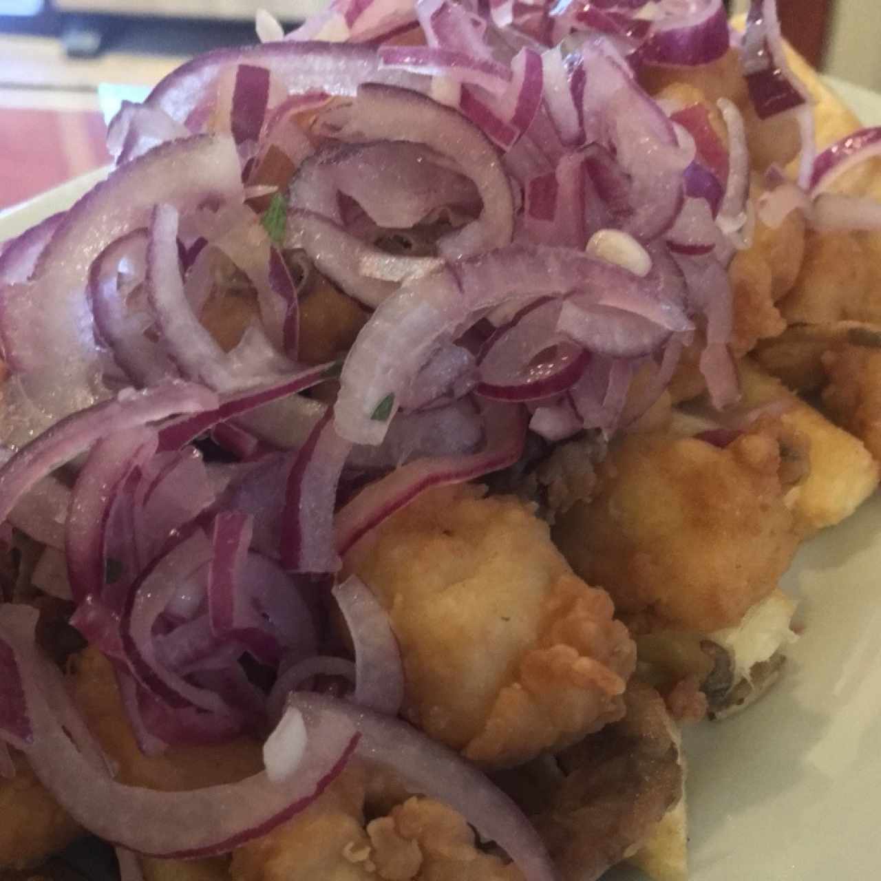 Ceviche frito