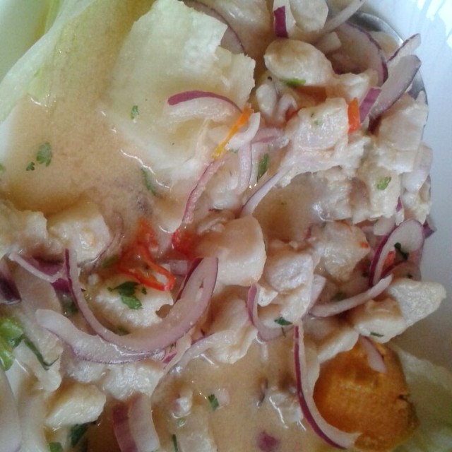 Ceviche de pescado