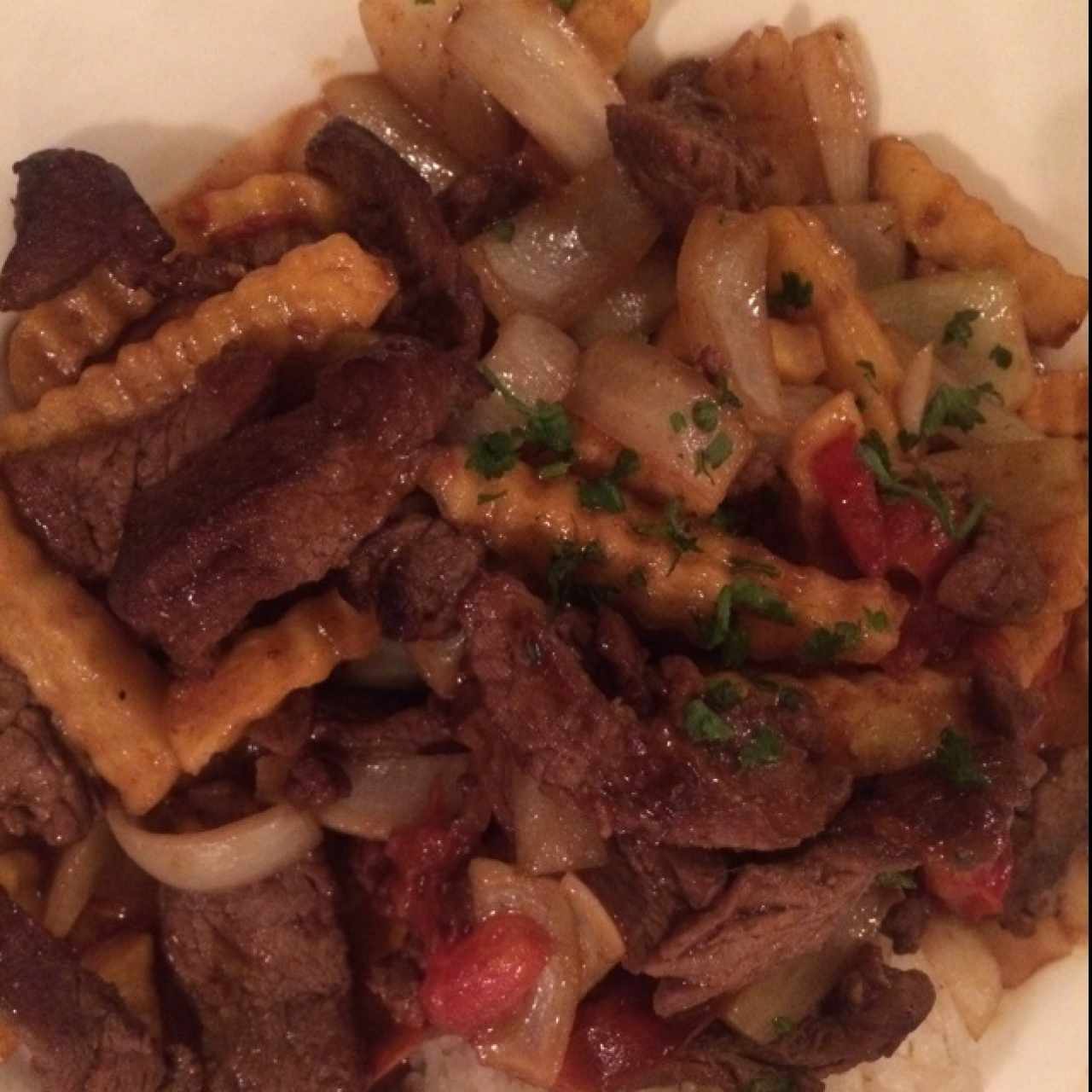 Lomo Saltado, no tan bueno como se ve