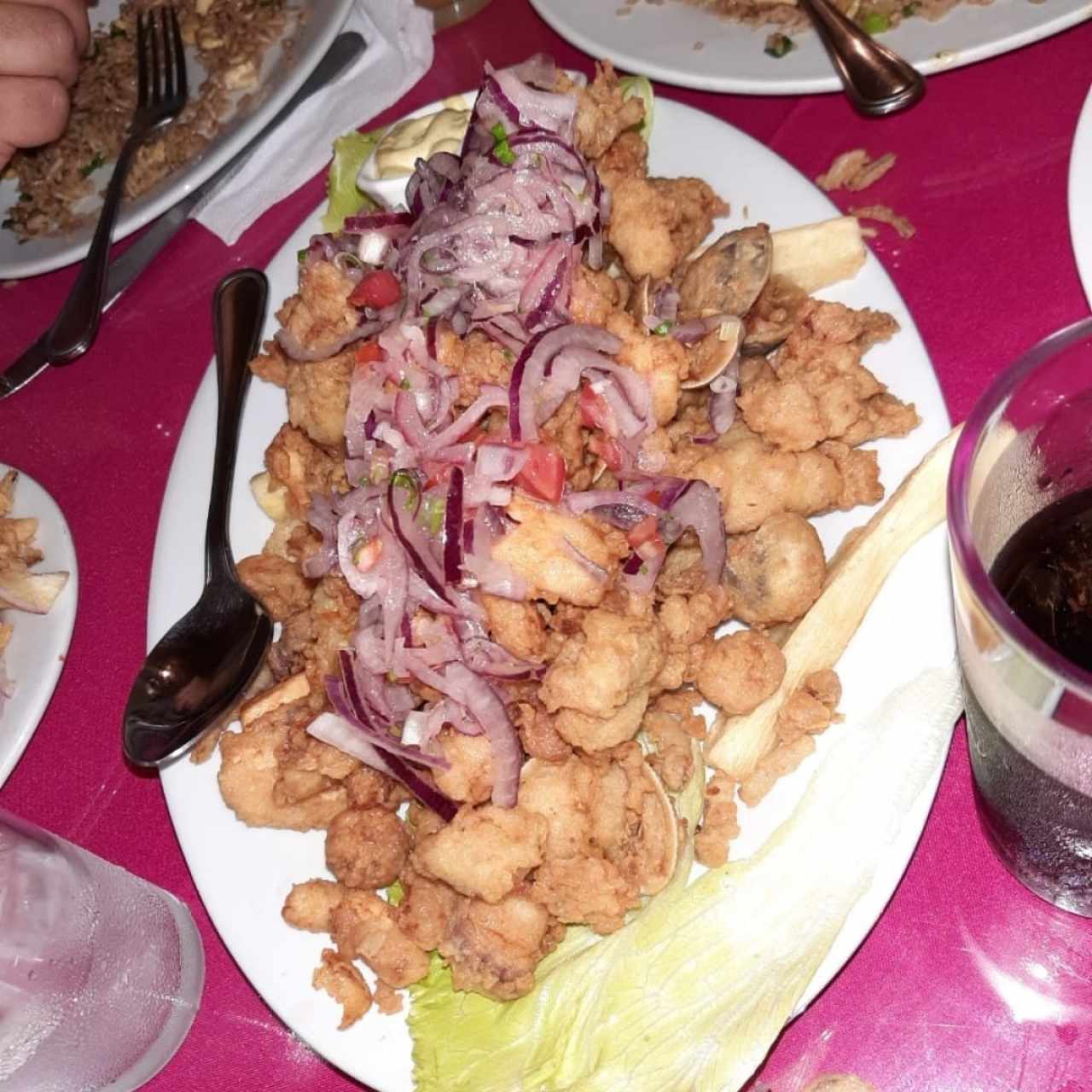 jalea de mariscos