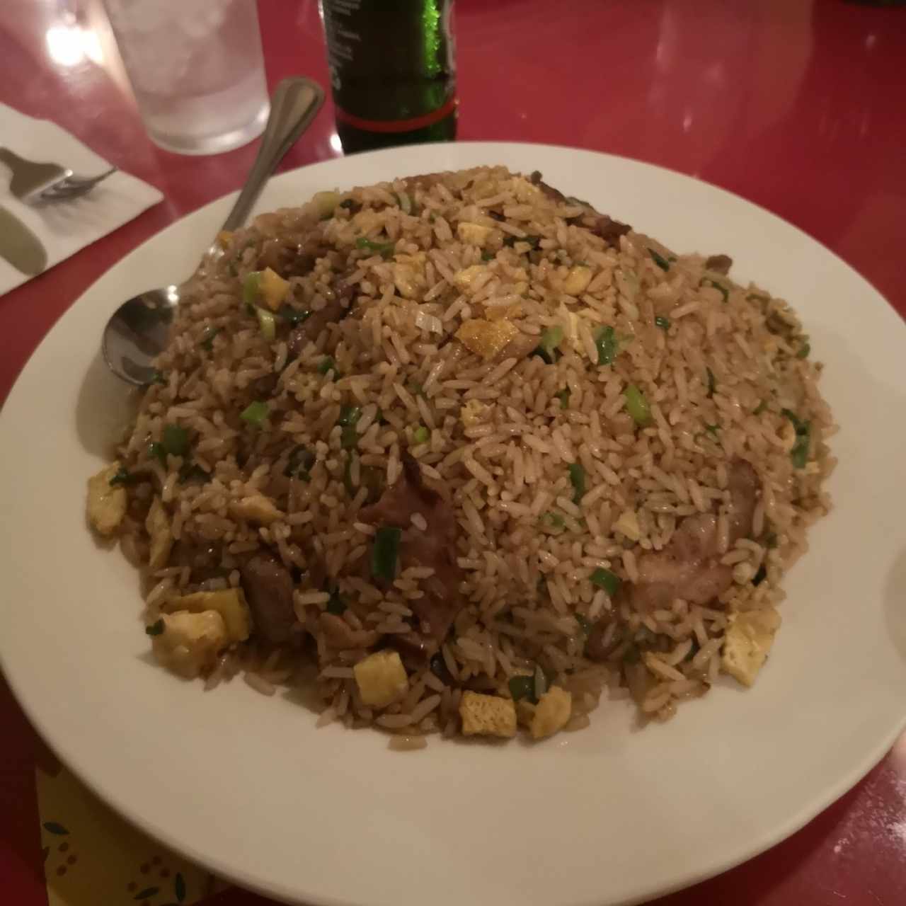 arroz chaufa de carnes 