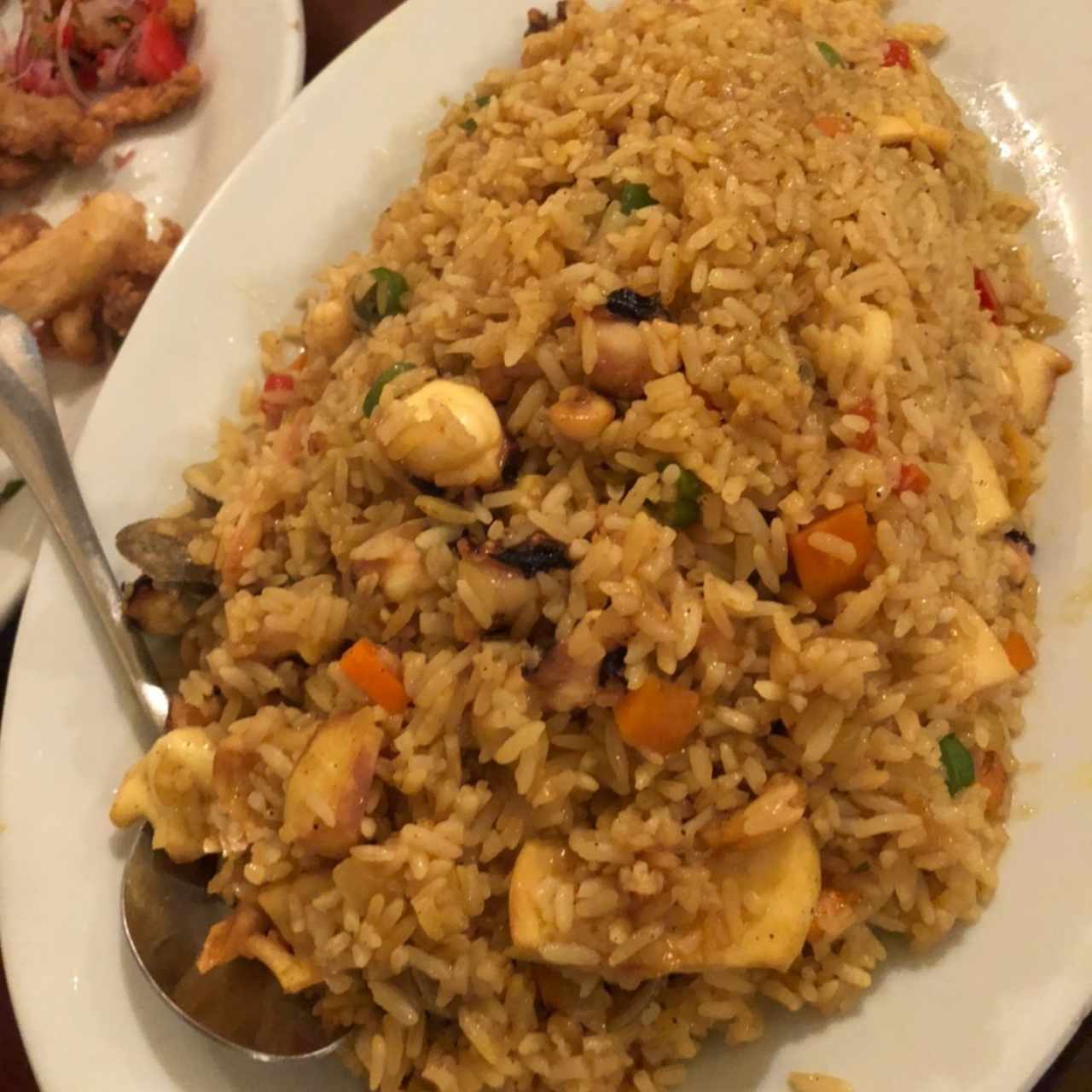 Menú - Arroz con Mariscos