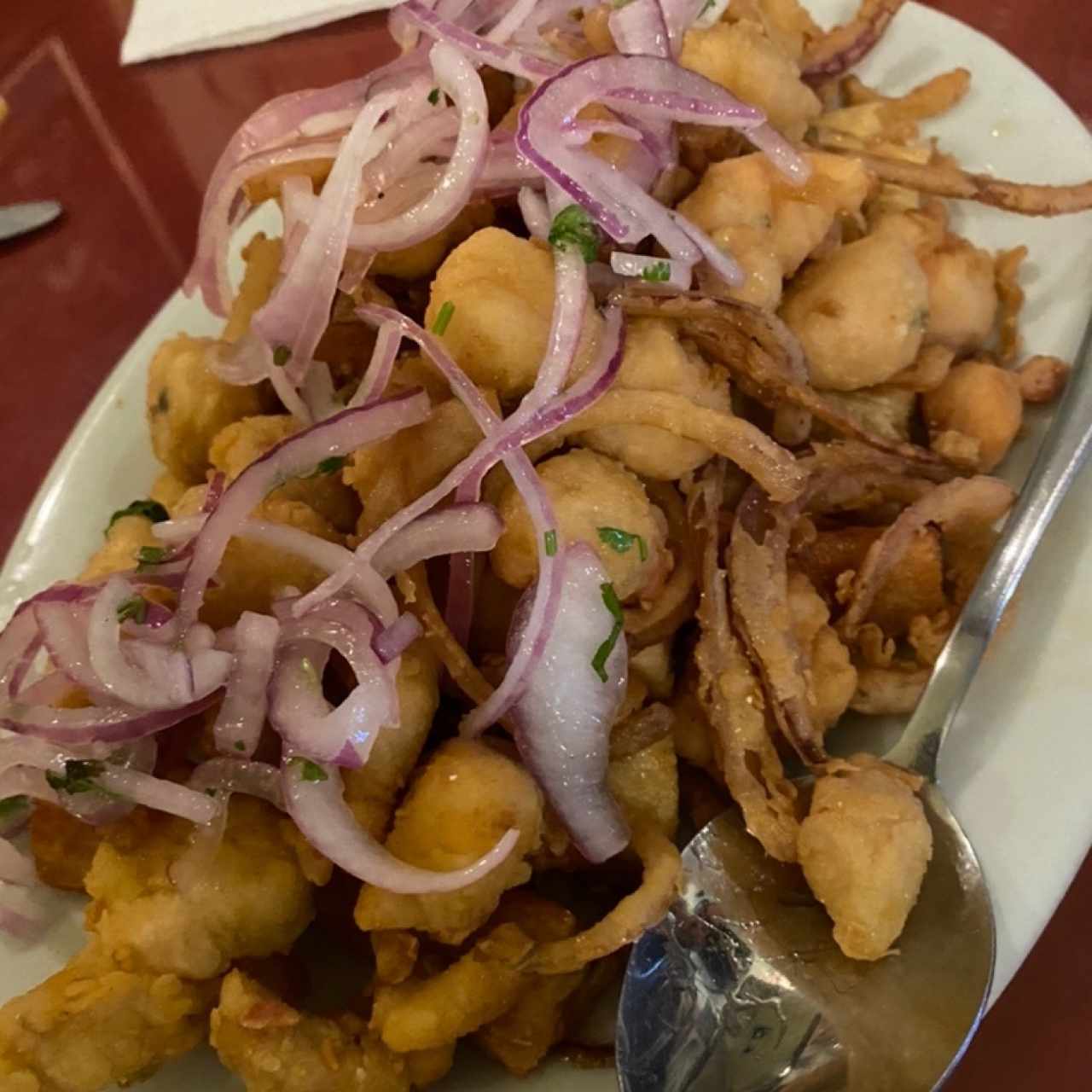 Menú - Ceviche Frito