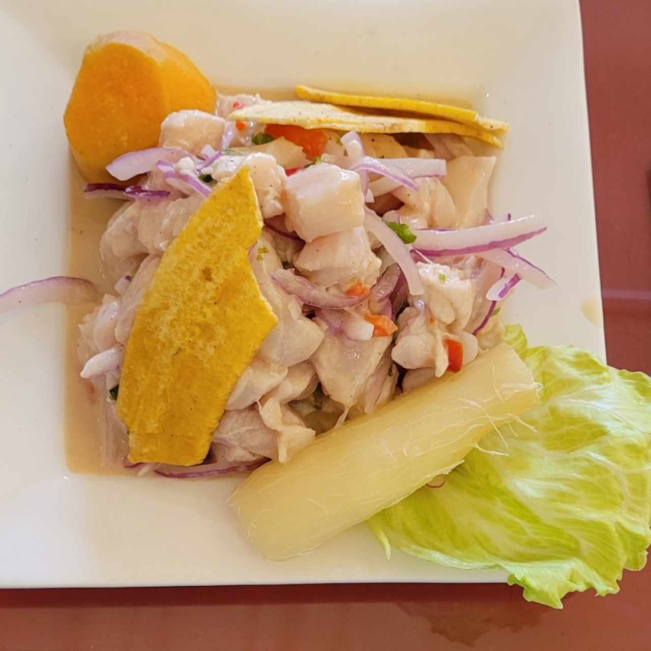 Menú - Ceviche de Corvina