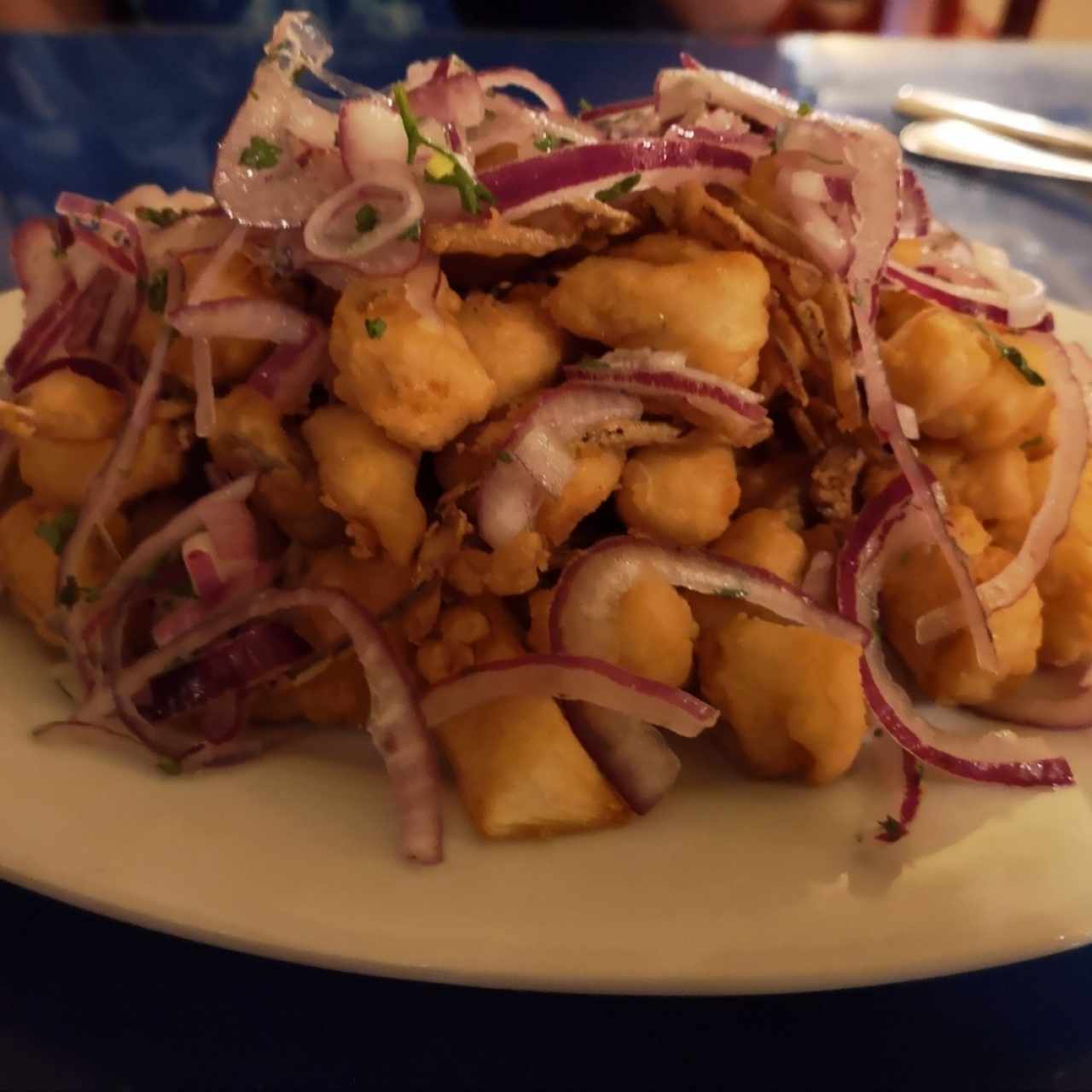 Ceviche frito