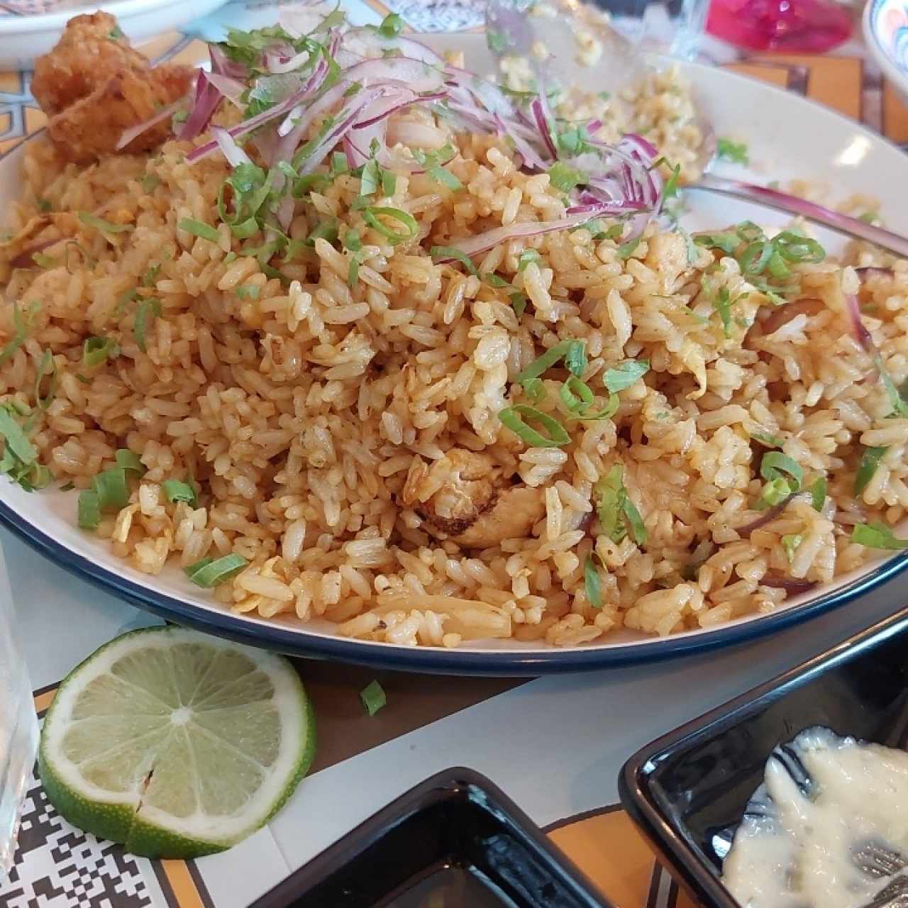 Arroz Chaufa con Pollo