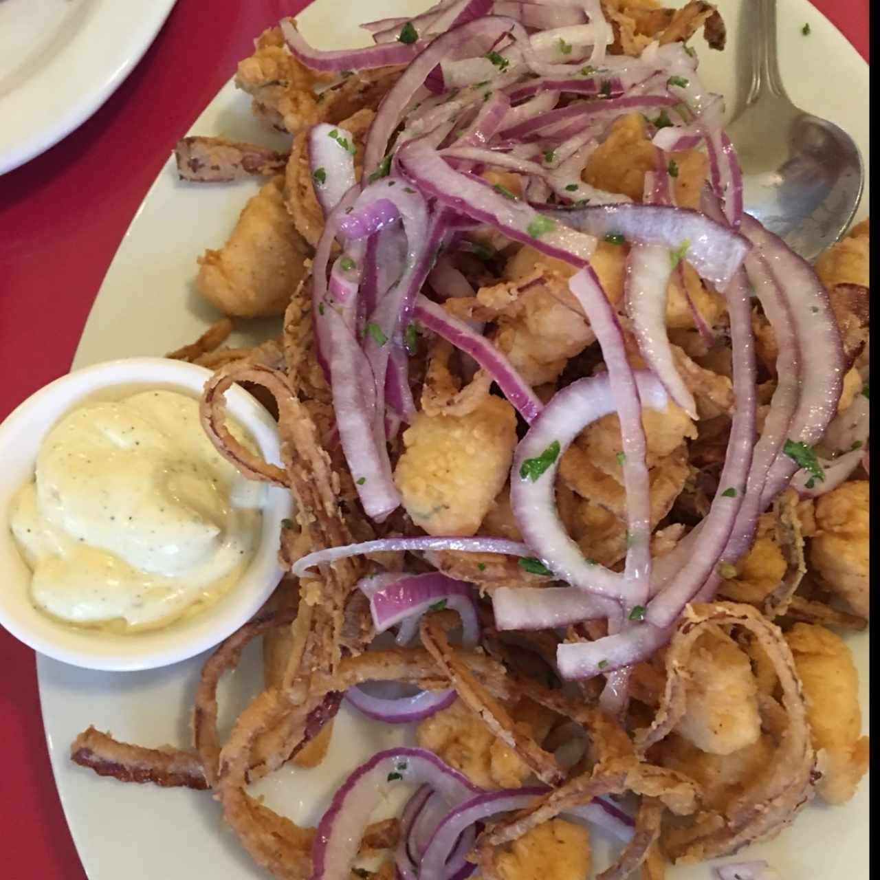 Ceviche frito